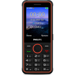 Мобильный телефон Philips E2301 Xenium 32Mb темно-серый мобильный телефон philips e2317 xenium dark grey темно серый