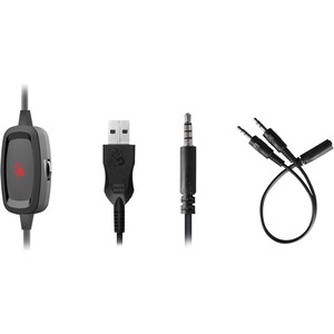 Наушники с микрофоном A4Tech Bloody G575P черный 2м мониторные оголовье (G575P 4PIN+USB/BLACK)