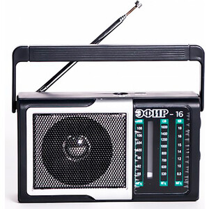 Радиоприемник Сигнал Эфир-16 черный радиоприемник сигнал эфир 15
