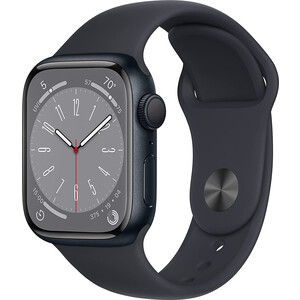 

Смарт-часы Apple Watch Series 8 А2770 41мм OLED LTPO темная ночь (MNU73LL/A), Watch Series 8 А2770 41мм OLED LTPO темная ночь (MNU73LL/A)