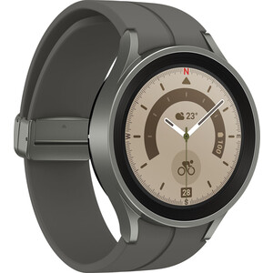 Смарт-часы Samsung Galaxy Watch 5 Pro 45мм 1.4" Super AMOLED серый (SM-R920NZTACIS)