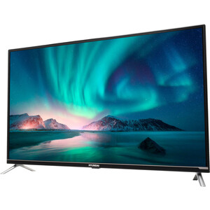Телевизор Hyundai H-LED43BU7008 Smart Android TV черный / 4K Ultra HD/60Hz/DVB-T2/DVB-C/DVB-S2