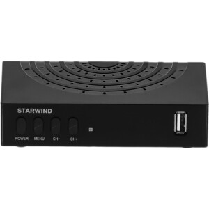 Тюнер DVB-T2 StarWind CT-240 черный