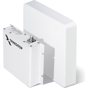 Усилитель сигнала Триколор TR-900/2100-50-kit 20м двухдиапазонная белый (046/91/00052372) усилитель сигнала триколор tr 1800 2100 50 kit white