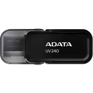 Флеш Диск A-DATA 32Gb UV240 AUV240-32G-RBK USB2.0 черный флеш диск dato 8gb ds7016 ds7016 08g usb2 0 серебристый