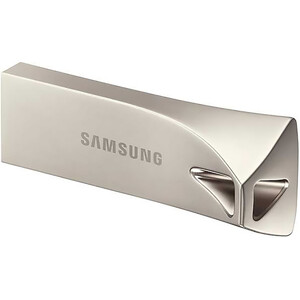 Флеш Диск Samsung 256Gb Bar Plus MUF-256BE3 USB3.1 серебристый