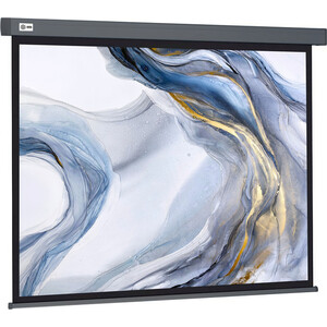 Экран для проектора Cactus 128x170.7 см Wallscreen CS-PSW-128X170-SG 4:3 настенно-потолочный рулонный серый