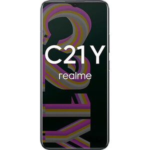Смартфон Realme C21-Y 32Gb 3Gb черный 6040397 - фото 1