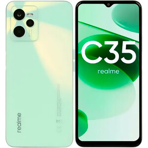Смартфон Realme C35 128Gb 4Gb зеленый