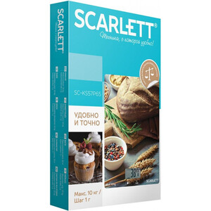 Весы кухонные Scarlett SC-KS57P65 - фото 2