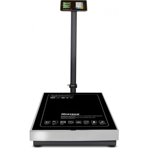 Весы торговые MERTECH M-ER 333ACLP-600.200 LCD черный (3078)