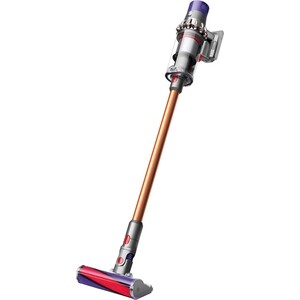 фото Вертикальный пылесос dyson v10 absolute (sv12) серебристый/медный