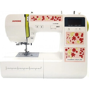 Швейная машина Janome Excellent Stitch 200 белый швейная машина janome excellent stitch 100 белый