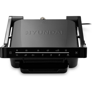 Электрогриль Hyundai HYG-5029 черный/черный электрогриль hyundai hyg 5029