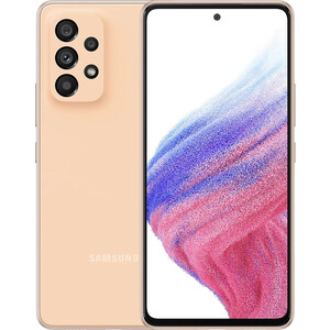 Смартфон Samsung SM-A536E Galaxy A53 5G 8/256Gb оранжевый 4G 6.5'' SM-A536EZOH SM-A536E Galaxy A53 5G 8/256Gb оранжевый 4G 6.5" - фото 1