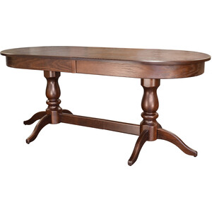 Обеденный стол Мебелик Тарун 3 раздвижной орех 150/200*84 (П0006381) стол обеденный мебелик фидея 3 орех 120 160x70 п0003534
