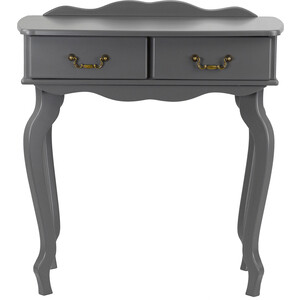 фото Туалетный столик подвесной мебелик берже 21 серый графит (п0006272)