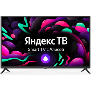 Телевизор StarWind SW-LED43SG302 Smart Яндекс.ТВ черный (43'', 60Гц, SmartTV, WiFi)