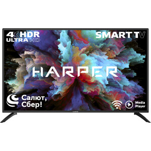 

Телевизор HARPER 50U610TS (50'', 60Гц, SmartTV, Android, WiFi), 50U610TS (50", 60Гц, SmartTV, Android, WiFi)