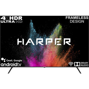 Телевизор HARPER 50U770TS (50'', 60Гц, SmartTV, Android, WiFi)