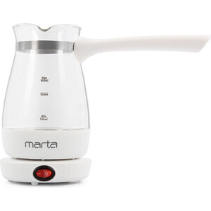 Кофеварка Marta MT-2140 белый жемчуг