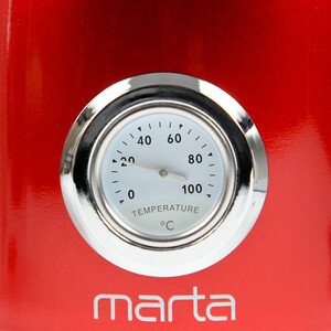 Чайник электрический Marta MT-4551 красный рубин - фото 5