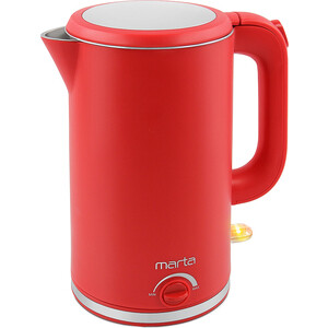 Чайник электрический Marta MT-4557 красный коралл - фото 1