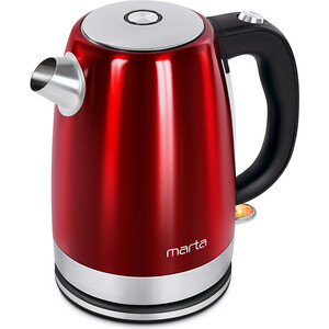 Чайник электрический Marta MT-4560 красный рубин - фото 1