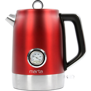 Чайник электрический Marta MT-4568 бордовый гранат - фото 2