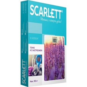 Весы Scarlett SC-BS33E047 лаванда