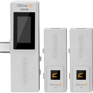 Радиомикрофон Comica VDLive10 USB White - фото 3