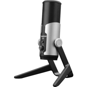 Микрофон потоковый Takstar GX6 конденсаторный микрофон bm 800 подставка для звуковой карты usb для радиовещания и записи пения и серебристый