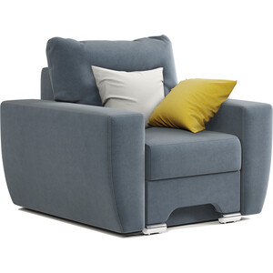 Кресло Шарм-Дизайн ЕвроШаг велюр Дрим, океан кресло лига диванов неаполь велюр голубой 111952