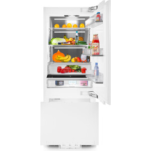 фото Холодильник-морозильник встраиваемый maunfeld mbf212nfw0