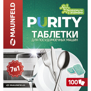 

Таблетки для посудомоечных машин MAUNFELD MDT100EC (100шт), MDT100EC (100шт)