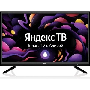 Телевизор BBK 24LEX-7289/TS2C Яндекс.ТВ черный (24'', HD, 60Гц, SmartTV, WiFi) телевизор bbk 24lex 7290 ts2c 24 led hd ready