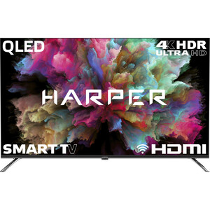 Телевизор QLED HARPER 50Q850TS тюнер dvb t2 harper hdt2 1511