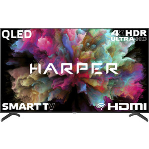 Телевизор QLED HARPER 75Q850TS телевизор harper 32r750ts 32 60гц smarttv android wifi