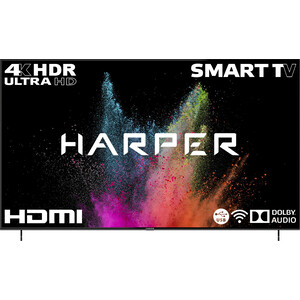 Телевизор HARPER 85U750TS телевизор harper 75u770ts 75 60гц smarttv android wifi