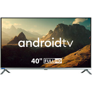 

Телевизор Hyundai H-LED40BS5008 Android TV Frameless серебристый (40'', FullHD, 60Гц, SmartTV, Android, WiFi), H-LED40BS5008 Android TV Frameless серебристый (40", FullHD, 60Гц, SmartTV, Android, WiFi)