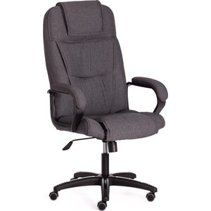 Кресло TetChair Bergamo (22) ткань темно-серый F68 офисное кресло для руководителей dobrin clark lmr 101f серый