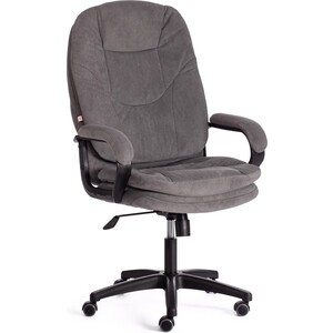 Кресло TetChair Comfort LT (22) флок серый 29 кресло tetchair parma флок ткань серый 29 tw 12