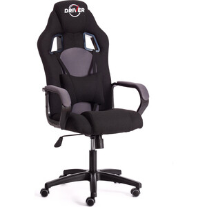 Кресло TetChair Driver (22) ткань, черный/серый 2603/TW-12 компьютерное кресло tetchair кресло сн888 22 ткань 2603