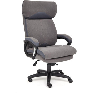 Кресло TetChair Duke флок/ткань, серый/серый 29/TW-12 компьютерное кресло tetchair кресло trendy 22 флок ткань серый 29 tw 12