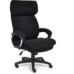 Кресло TetChair Duke флок/ткань, черный/черный 35/TW-11 компьютерное кресло tetchair melody флок розовый 137
