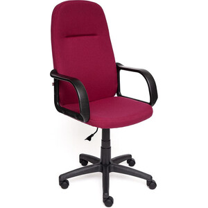 Кресло TetChair Leader ткань, бордо 2604 офисное кресло tetchair leader ткань бордо 2604