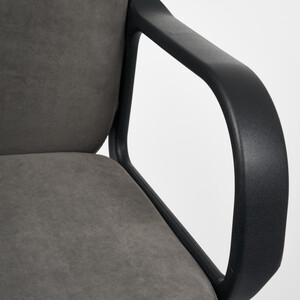 фото Кресло tetchair кресло leader флок , серый, 29