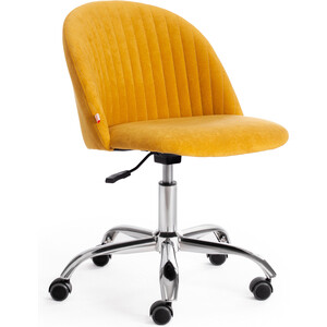 Кресло TetChair Melody велюр Clermon, горчичный 170 офисное кресло для персонала dobrin diana lm 9800 gold розовый велюр mj9 32