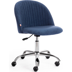 Кресло TetChair Melody велюр Clermon, светло-синий 145 офисное кресло для персонала dobrin diana lm 9800 gold розовый велюр mj9 32
