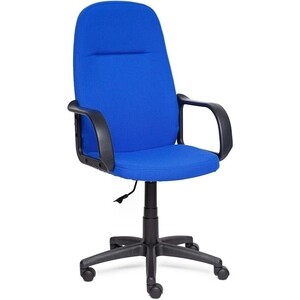 фото Кресло tetchair кресло leader ткань, синий, 2601